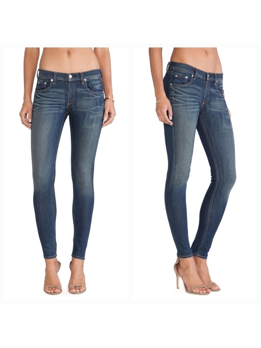 $220 Rag & Bone skinny jeans in kingsland 26R